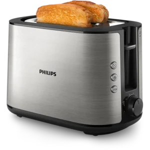 HD2650/91 – Viva Collection Toaster (2-Slice, Extra-Wide Slots with 8 Browning Settings)