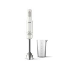 HR2534/00 – Daily Collection Hand Blender with Chopper & Beaker (ProMix Technology, 650W Motor)