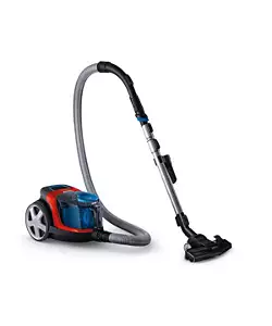 FC9351/01 – Philips PowerPro Compact Bagless Vacuum Cleaner (1900W, PowerCyclone 5 Technology, 1.5L Capacity, Black & Red Finish)